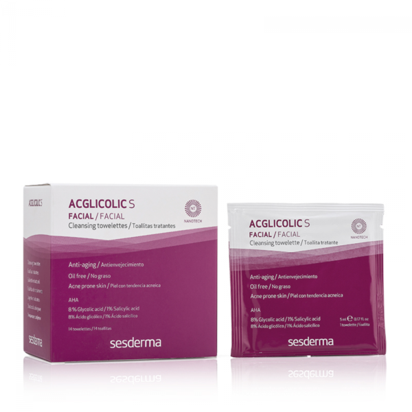 Buy Sesderma-Acglicolic-S Cleansing-Wipes Online